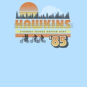 Netflix Mens Stranger Things Retro Hawkins Bikers Graphic T-Shirt