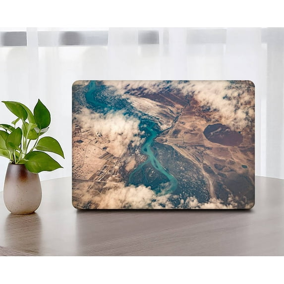 KSK KAISHEK Hard Shell Case for MacBook Pro 15 inchs 2019 - 2016 A1990&A1707, Sky Series 0390