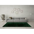 thumbnail image 3 of Ahgly Company Indoor Rectangle Abstract Green Modern Area Rugs, 7' x 9', 3 of 4