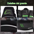 thumbnail image 4 of Guantes Protectores De Motocicleta Medio Dedo Moto De Kusek, 4 of 8