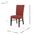 thumbnail image 4 of Milton Fabric Dining Chair (Set of 2), Multiple Colors, 4 of 8