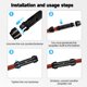 thumbnail image 3 of Moluckfu 2Ud Conector Para Palas De Kayak Y Canoa Plástico ABS Negro Con Reforzado, 3 of 6