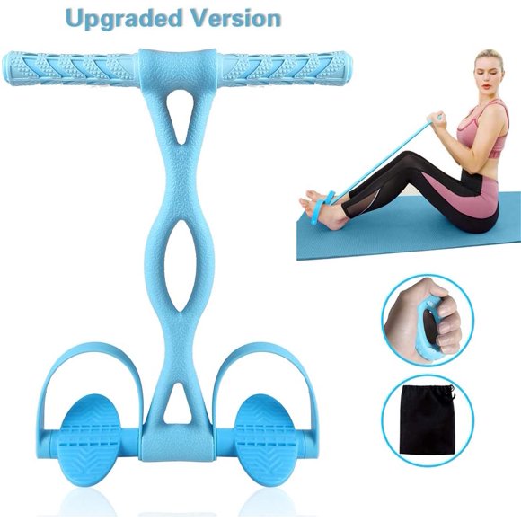 Multi-Function Tension Rope, Bodybuilding Expander Elastic Resistance Band Yoga Exercise Equipment Waist Arm Leg Exerciser Portable Home Gym Equipment For Fitness Slimming Training