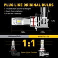 thumbnail image 4 of AUXITO 9005 LED Light Bulbs & AUXITO H11/H8/H16 LED Fog Light Bulbs, 4 of 7