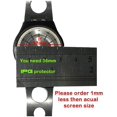 thumbnail image 2 of Universal Round Watch Screen Protector (2 Units) Bubble Free Anti-Scratch Invisible Protection Good for Smart Watch Too, 2 of 4