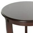 thumbnail image 4 of SAFAVIEH Mary Solid Rustic Tri-Leg Pedestal Side Table, Dark Cherry, 4 of 5