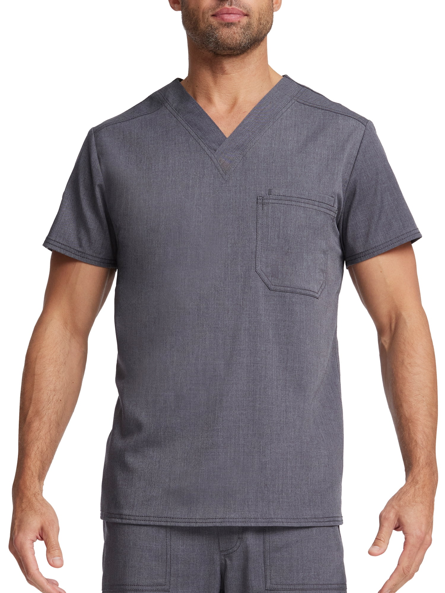 Scrubstar Men's Ultimate Stretch Antimicrobial Fabric Technology VNeck