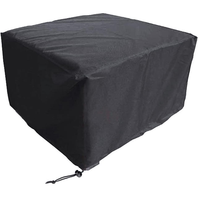 Housse de Table de Foyer pour Meubles d'Extérieur, Protection Complète, Conception Imperméable Robuste, Matériau Oxford 420D Durable avec Revêtement en PVC