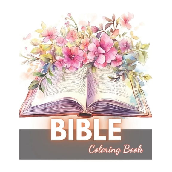 Bible Coloring Book for Adults: High-Quality and Unique Coloring Pages, (Paperback)