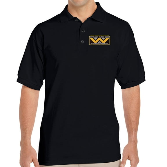 Weyland Yutani Corp Embroidered Patch Polo-Small
