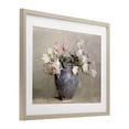 thumbnail image 3 of Stupell Industries Vintage Roses In Blue Vase Birch Framed Print Under Glass, design by Leah Straatsma, 17 x 21, 3 of 10