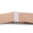 thumbnail image 5 of MOJOGO Men's X-Back Suspenders 1.4 Inches Wide Button End Elastic Adjustable Suspenders for Work or Casual Wear Olive Green Free Size, 5 of 7