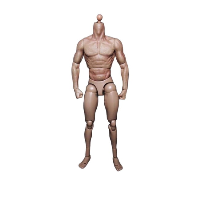Muñeca corporal Action Figure Body Doll a escala 1/6 para hombre musculoso con 30 puntos