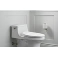 thumbnail image 4 of Kohler K-10349-0 Purewarmth Quiet-Close Heated Elongated Toilet Seat with Led Nightlight, White, 4 of 11