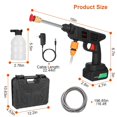 YTBW Electric Cordless Pressure Water Spray Gun Car Washer Cleaner Tool
