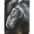 thumbnail image 2 of Parker, Jennifer Paxton 15x18 White Modern Wood Framed Museum Art Print Titled - Tribeca Horse II, 2 of 4