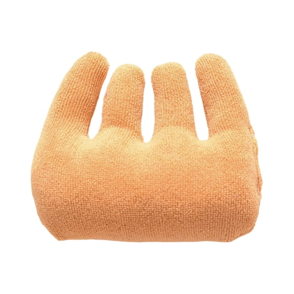 Professional Hand Training Pad with Finger Separator for Palm and Grip Exercise Yellow