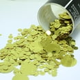thumbnail image 1 of Confetti Circle New Bubbly (3 Sizes) Gold - Pouch (1/2 oz) - CCP9819, 1 of 8