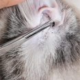 thumbnail image 2 of Pinzas de acero inoxidable Tijeras de belleza para perros Lavadora facial recta (pequeña) ER, 2 of 5