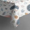 thumbnail image 4 of Cute Hedgehog Pattern Rectangle Tablecloth 60"x120",Waterproof Polyester Rectangle Table Cloth, Wipeable Spillproof Polyester Tablecloth for Dining, Camping, Indoor and Outdoor, 4 of 6
