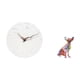 thumbnail image 5 of Reloj de pared decorativo con figura de perro, estatua coleccionable, decoración artesanal con estilo , resina, tablero de fibra de densidad me, 5 of 8