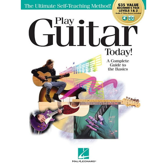 Play Guitar Today! All-In-One Beginner's Pack: Includes Book 1, Book 2, Audio & Video, (Paperback)