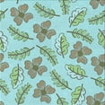 thumbnail image 1 of Ahgly Company Machine Washable Indoor Square Transitional Blue Lagoon Blue Area Rugs, 5' Square, 1 of 7
