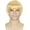 Beige, variant on iss   Short Straight Beige Light Yellow Bowl Ct Wig with Bangs for en 60s style  Wig for Halloween Party