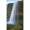 Canvas Print Nature Iceland Landscape Waterfall Rainbow Water Stretched Canvas 10 x 14
