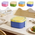 thumbnail image 1 of Airtight Grain Storage Container, Large Capacity Food Bin With Removable Lid, for Kitchen Pantry Organization, Purple, 1 of 5