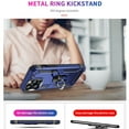 thumbnail image 6 of Designed for iPhone 15 Pro Max Case, Military Grade Protective Phone Case Cover with Enhanced Metal Ring Kickstand [Support Magnet Car Mount] Compatible with iPhone 15 Pro Max, Blue, 6 of 6