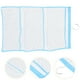 thumbnail image 2 of Organizador de baño de secado rápido con 6 bolsillos colgantes de malla para ducha, accesorios de baño que ahorran espacio, con un solo gancho (azul cielo), 2 of 5