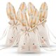 thumbnail image 2 of Easter Bunny Ear Linen Drawstring Bag, Bunny Gift Bags for Kids' Parties, Easter Baby Showers Gift Pouch for Sweet Treats & Party Favors, 2 of 5