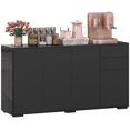 thumbnail image 1 of HOMCOM Kitchen Sideboard with Push-Open Drawers and Storage Cabinets, 1 of 10