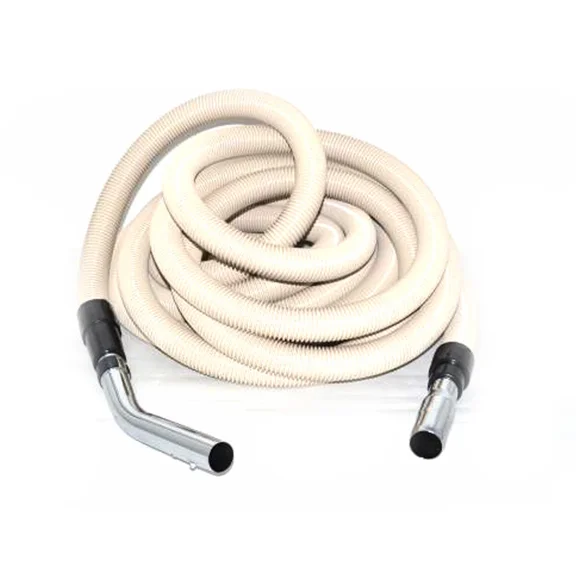 Replacement Part For Nutone Vacuum 30FT White Non/Electric Complete Hose With Button # 06-1184-26