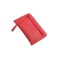thumbnail image 3 of Bolsa Cartera de mano con cremallera sólida para mujer monedero de cuero para teléfono suaves (rojo) JShteea Para Estrenar, 3 of 6