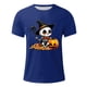 thumbnail image 4 of Blusas y camisas de manga corta y cuello redondo para hombre. Blusas/camisetas de manga corta con cuello redondo y estampado de Halloween para hombre. Blusa para hombre., 4 of 4