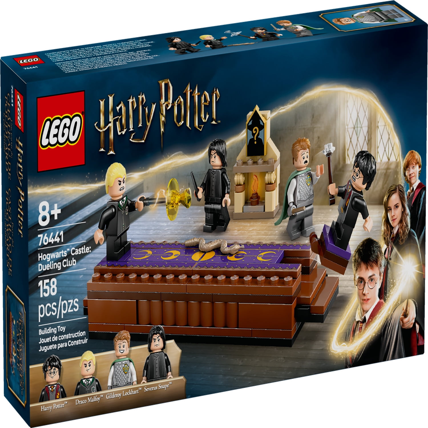 LEGO Harry Potter Hogwarts Castle Dueling Club Building Toy for