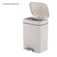 thumbnail image 4 of bote de basura rim 8l blanco, 4 of 6