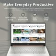 thumbnail image 2 of HP Stream 14" HD BrightView Laptop, Intel Celeron N4120 Processor, 16GB RAM, 64GB Storage, Intel HD Graphics, 720p Webcam, 1 Year Office 365, Gold, Win 11 S, 32GB Hotface USB Card, 2 of 5