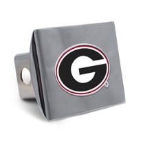 WinCraft Georgia Bulldogs Premium Metal Hitch Cover
