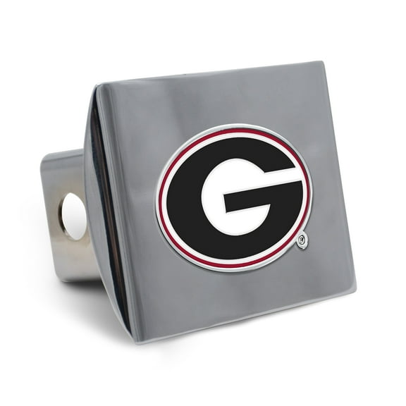 WinCraft Georgia Bulldogs Premium Metal Hitch Cover