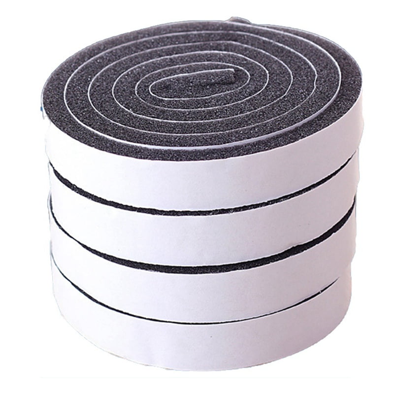 5M Adhesive Foam Weather Waterproof Draught Excluder Door Seal Strip Tape Roll