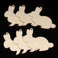 thumbnail image 4 of 30 Piezas de Adornos de Madera de Pascua, Conejos Recortados, Adornos Colgantes para Decoración de Fiesta de Pascua, 4 of 5