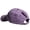 Purple, variant on HOMEIORA Classic Plain Ponytail Messy High Bun Headwear Adjustable Cotton Trucker Mesh Glitter Hat Baseball Cap - Rose Red, 1 Pack