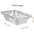 thumbnail image 2 of Bandejas de Aluminio Desechables para Llevar Comida y Empaque, 2 of 4