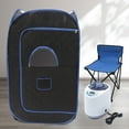 thumbnail image 2 of SHZICMY 2L 1000W Portable Full Body Personal Steam Sauna Heated Spa Detox Therapy Home, 2 of 16