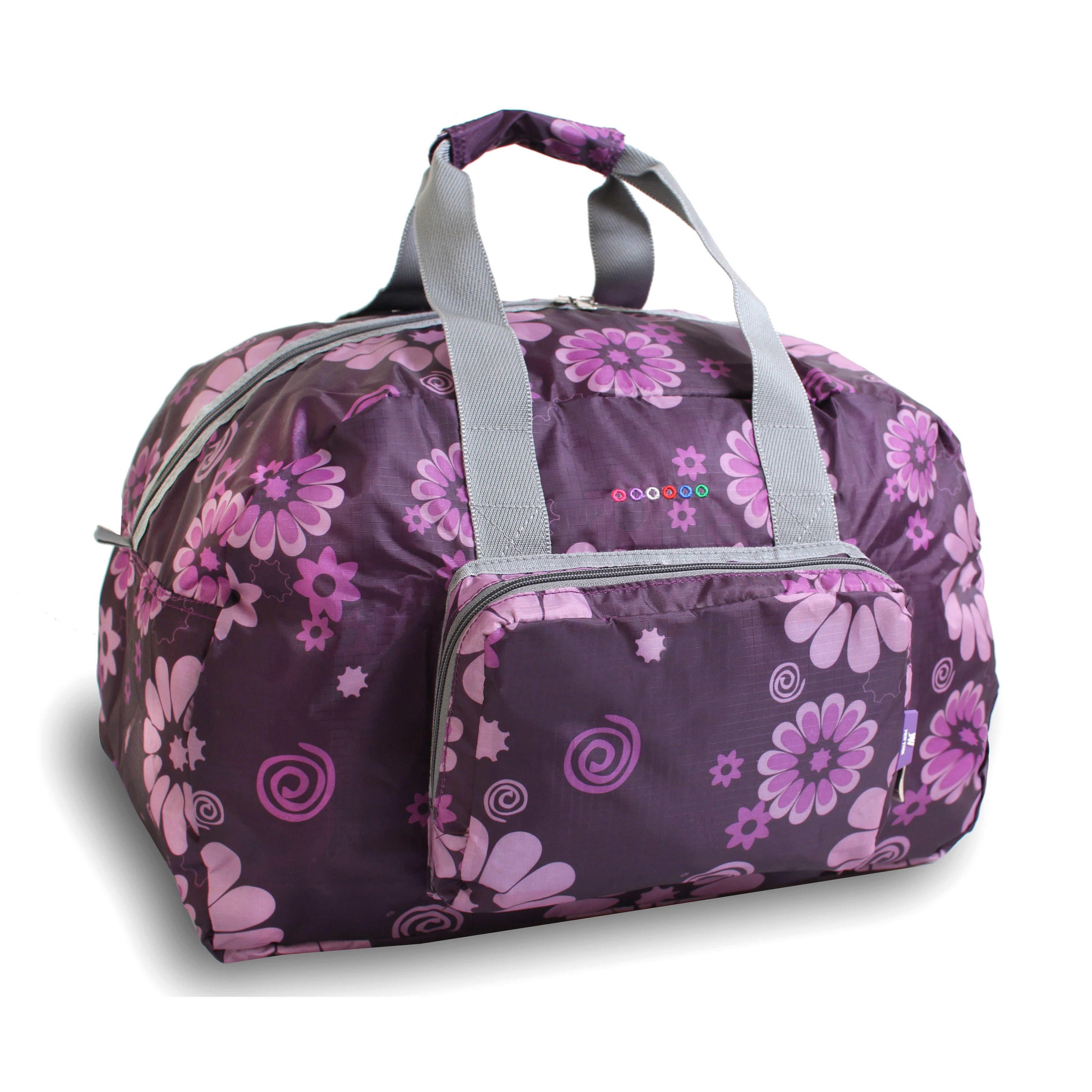 bright purple bag