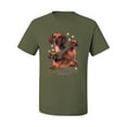 thumbnail image 2 of If It's Not a Dachshund It's Just a Dog Gift | Mens Dog Lover Graphic T-Shirt, Military Green, Medium, 2 of 3