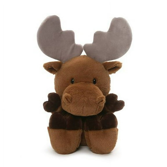 G by GUND Silly Pawz Moose Plush Stuffed Animal Brown 12"